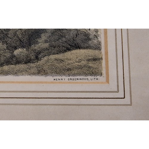 42 - Trio of early 1900's prints after original lithographs by H. GREENWOOD Liverpool scenes 1725, from E... 