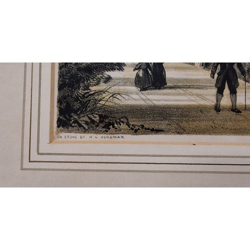 42 - Trio of early 1900's prints after original lithographs by H. GREENWOOD Liverpool scenes 1725, from E... 