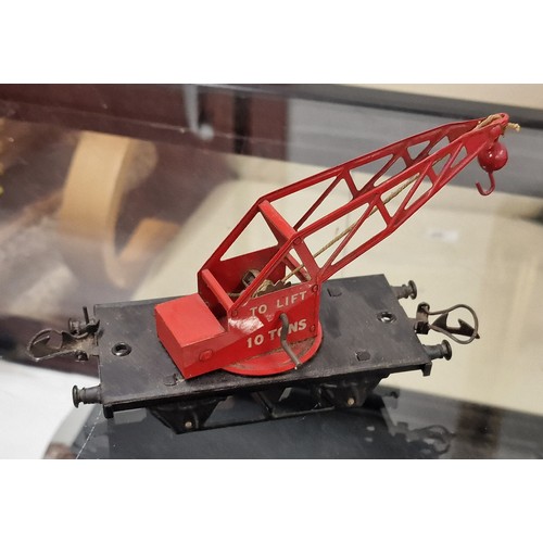 13 - Unboxed Hornby O gauge 10 ton crane