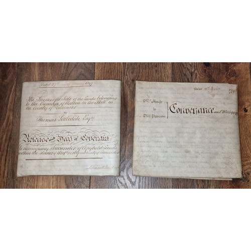 26 - Collection of 18th and 19th century indentures, deeds, wills etc