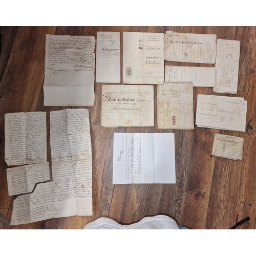 26 - Collection of 18th and 19th century indentures, deeds, wills etc