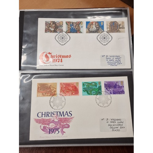 110 - Royal Mail album of assorted first day covers, dating from 1973 to 2012