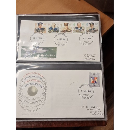 110 - Royal Mail album of assorted first day covers, dating from 1973 to 2012