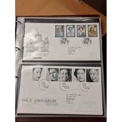 110 - Royal Mail album of assorted first day covers, dating from 1973 to 2012