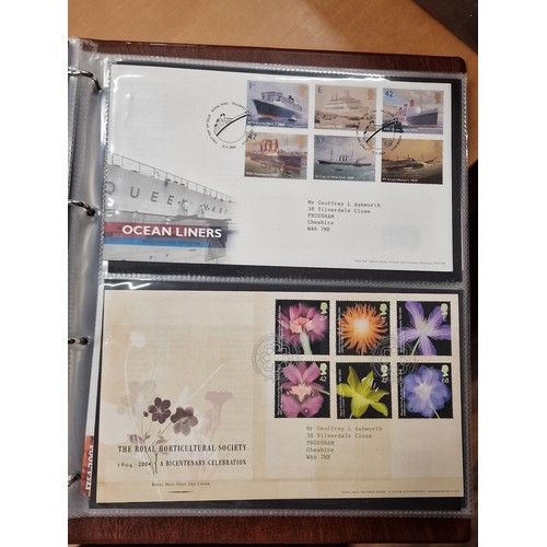 110 - Royal Mail album of assorted first day covers, dating from 1973 to 2012