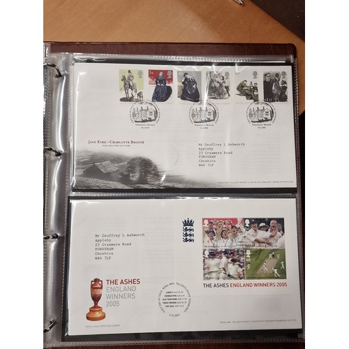 110 - Royal Mail album of assorted first day covers, dating from 1973 to 2012