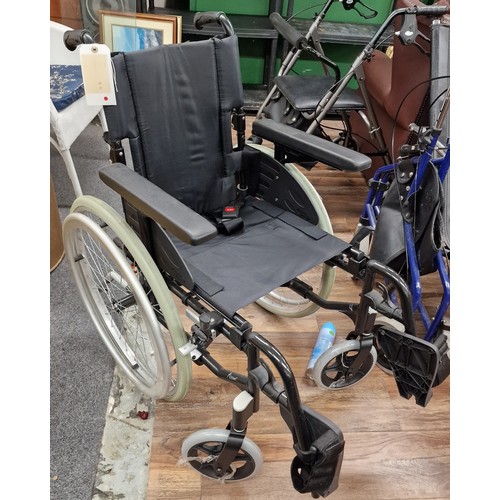 148 - As new Invacare Action 2 wheelchair