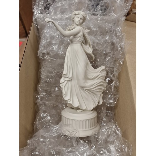 20 - Boxed and mint Wedgwood for Compton Woodhouse 'The Dancing Hours' first limited edition figure, 373/... 