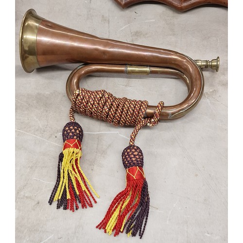 179 - Brass parade bugle