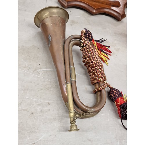 179 - Brass parade bugle