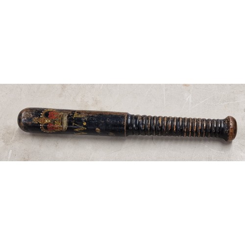 60 - Rare William IV police truncheon