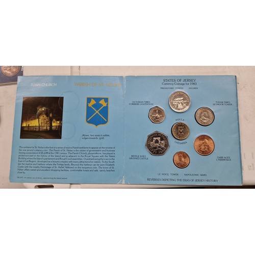 163 - 1983 States of Jersey official presentation coin set