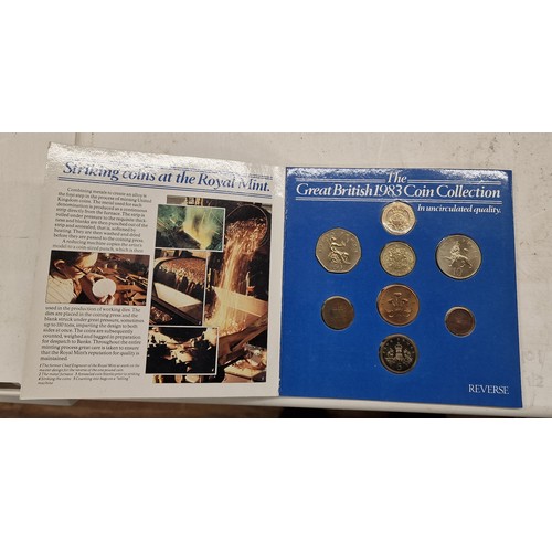 162 - 1983 Great British uncirculated coin collection