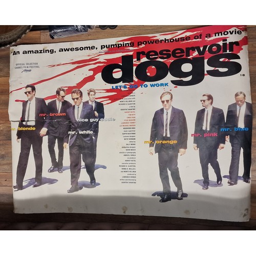 55 - Approximately 136 x 97 cm genuine very large Reservoir Dogs cinema poster - 13