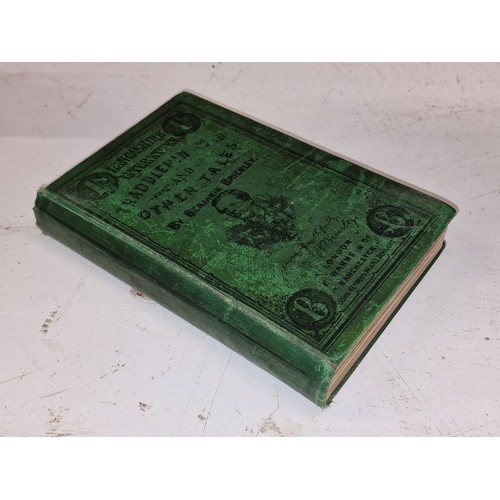 83 - 1887 Traddlepin Fold & other tales book by Benjamin Brierley, published by Warne in VG condition