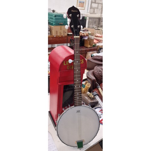 225 - Remo Maestro  mahogany banjo