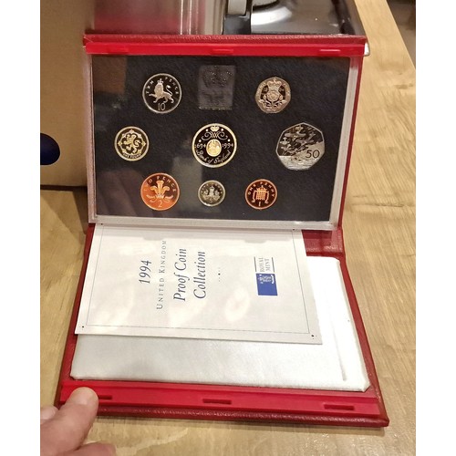 170 - Cased Royal Mint 1994 proof coin collection