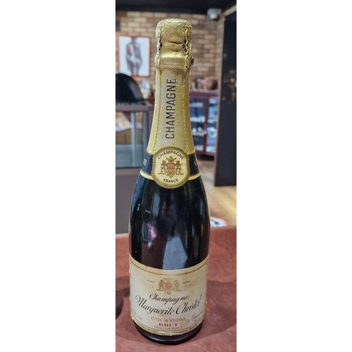 107 - Unopened 75 cl Marguerite Christel champagne