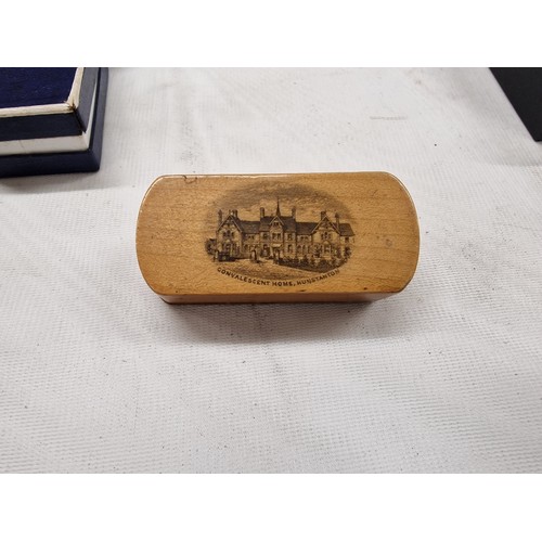 16 - Treen Convalescent home Hunstanton snuff box