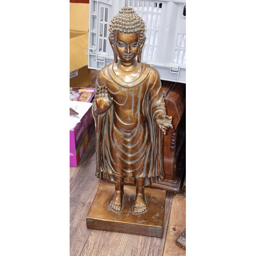 209 - 54 cm tall large standing Buddha figure