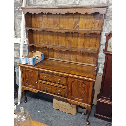 234 - 152 x 53.5 x 201 cm 2 drawer and 2 door Anglesey Welsh dresser