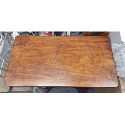 235 - Rare adjustable Victorian over bed serving table/book rest