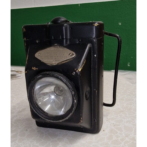 189 - Police issue vintage 'The Wootton' lantern