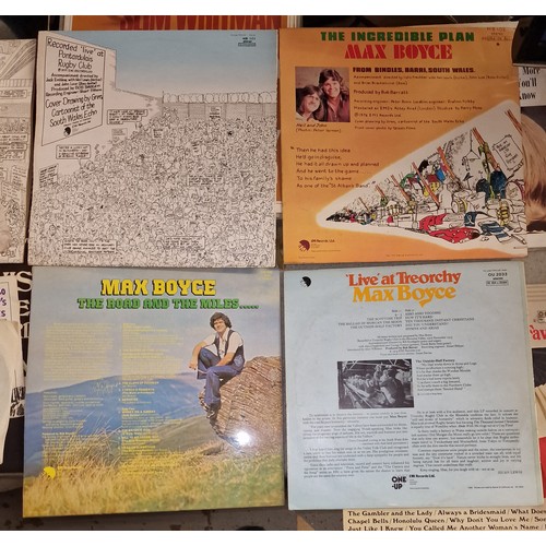 55 - 5 x Max Boyce vinyl albums in varying average/good condition