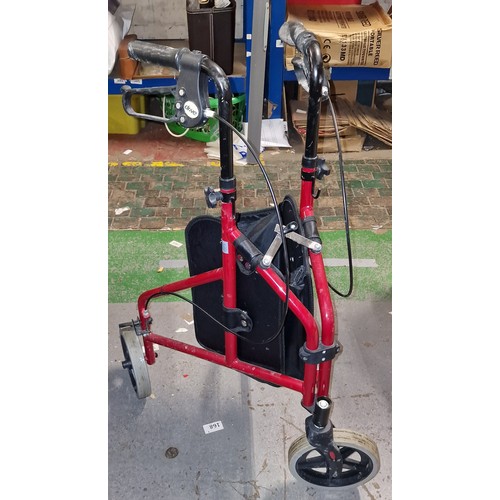 168 - Drive 3-wheel mobility walking aid