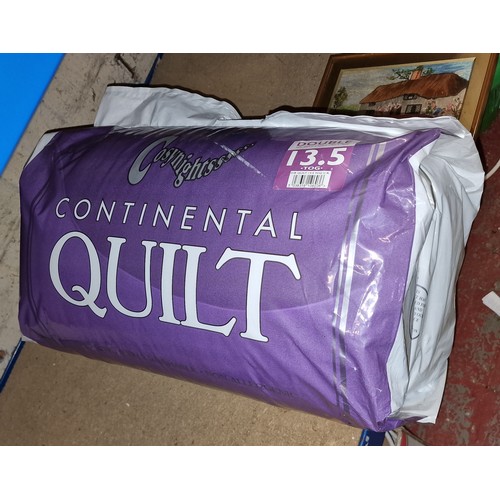 222 - Unopened Cosynights 13.5 tog double continental quilt