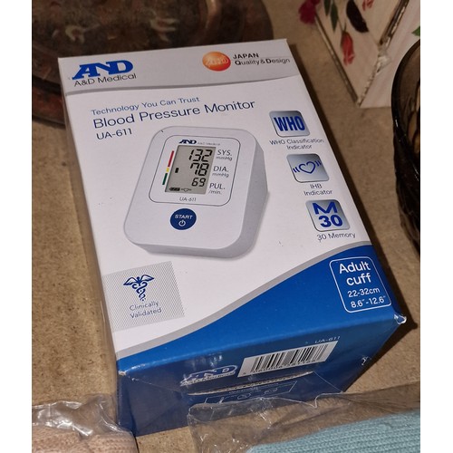 258 - Boxed A&D Medical blood pressure monitor