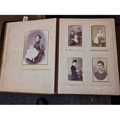 34 - 19th century The British Army photograph album with photographs