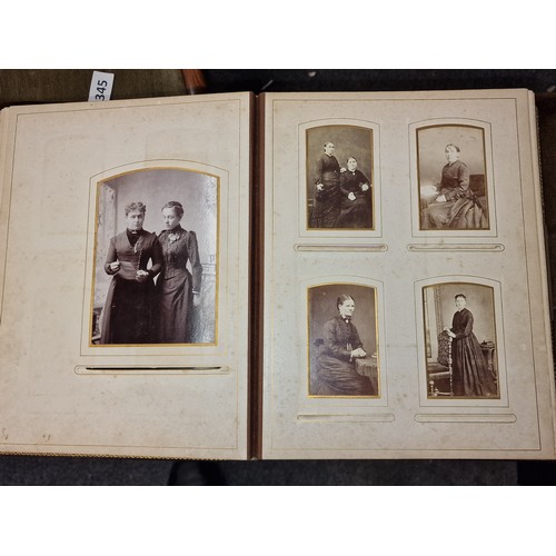 34 - 19th century The British Army photograph album with photographs