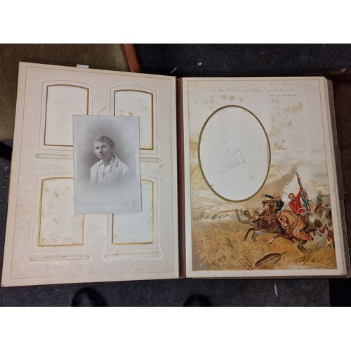 34 - 19th century The British Army photograph album with photographs