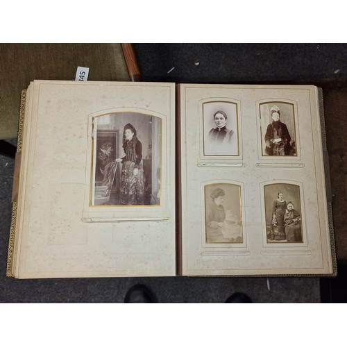 34 - 19th century The British Army photograph album with photographs