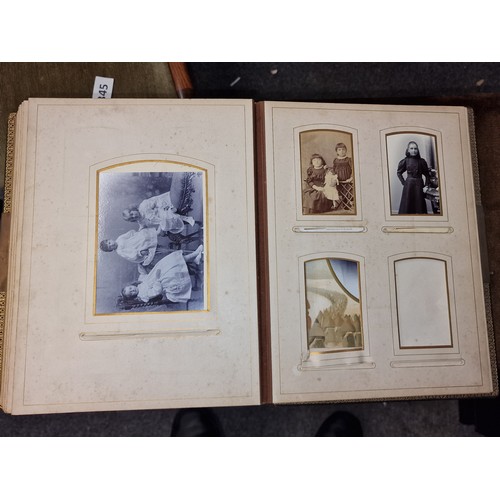 34 - 19th century The British Army photograph album with photographs