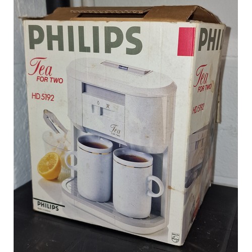 42 - Boxed Philips HD5192 tea for two electric tea maker