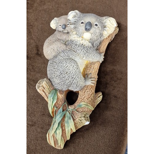 45 - 26 cm Bossons Koalas wall decoration