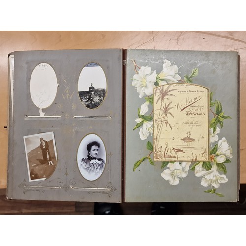 55 - 19th century The White Blossom album photograph album with pictures