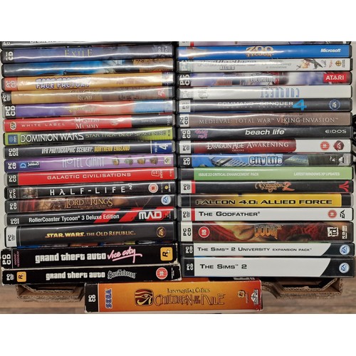 180 - Large collection of assorted good title PC games