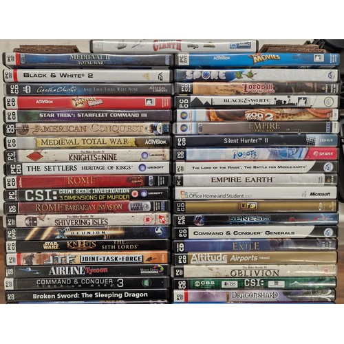 180 - Large collection of assorted good title PC games