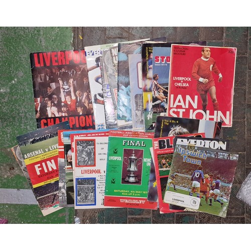 18 - Collection of assorted Liverpool FC programmes