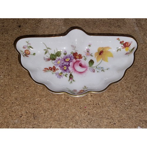 82 - 5 x 3” Royal Crown Derby, Derby posies dish