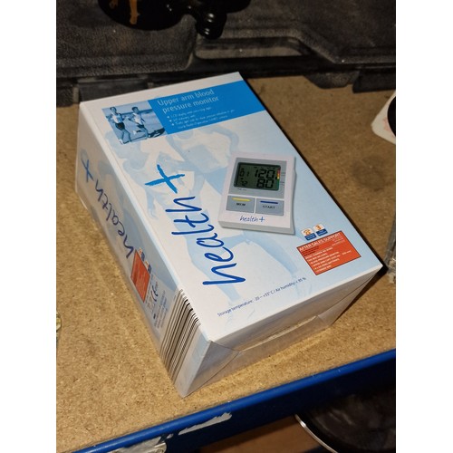 85 - Boxed Health+ upper arm blood pressure monitor