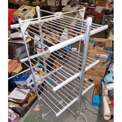 230 - Folding electric clothes airer