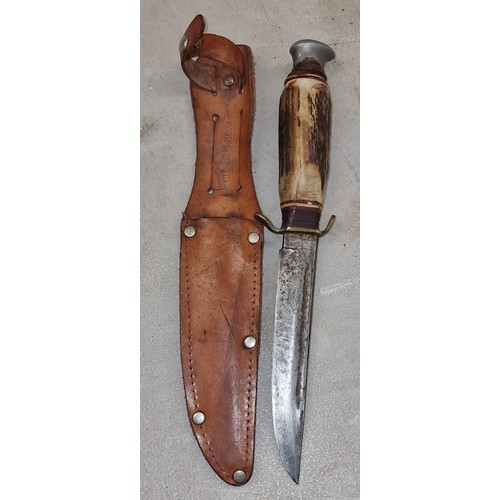 456 - Vintage sheath knife with 5