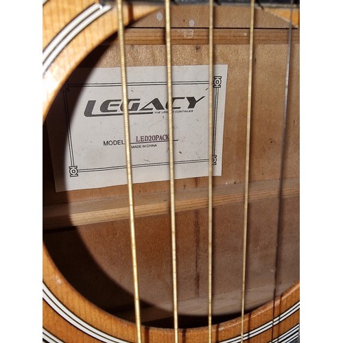 140 - Legacy model LED20PACK full size acoustic guitar