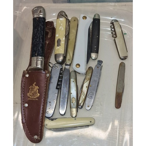 478 - Collection of 12 x assorted pen and pocket knives