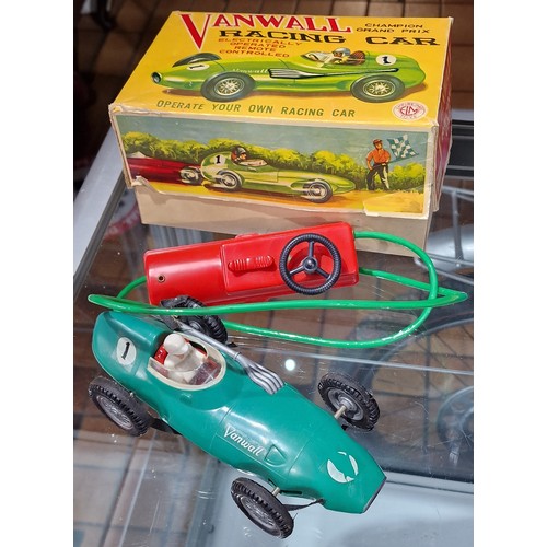 7 - Boxed vintage ELM Empire made Vanwall vintage racing car