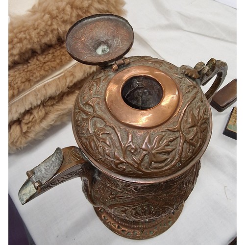 59 - Genuine Persian ornate samovar kettle